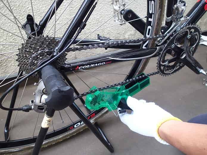 チェーン洗浄器の準備