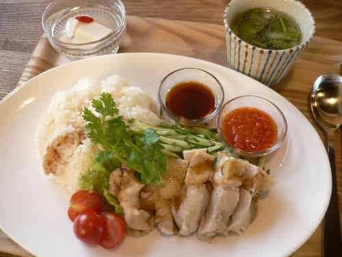 「珈琲さんぽ」の海難鶏飯