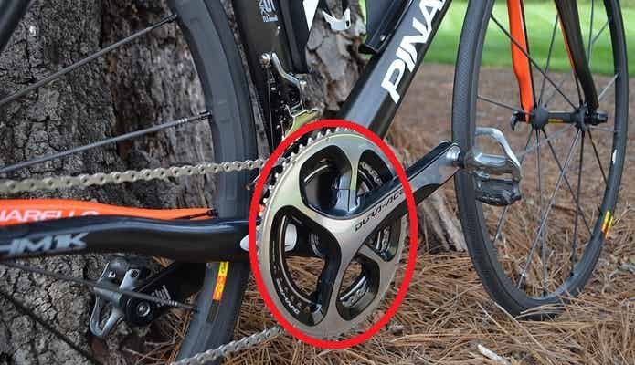 フロントの歯車「チェーンリング」