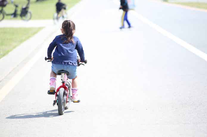 3歳くらいから、自転車デビューしてみよう