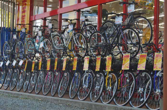 自転車ショップで実際に見てみよう