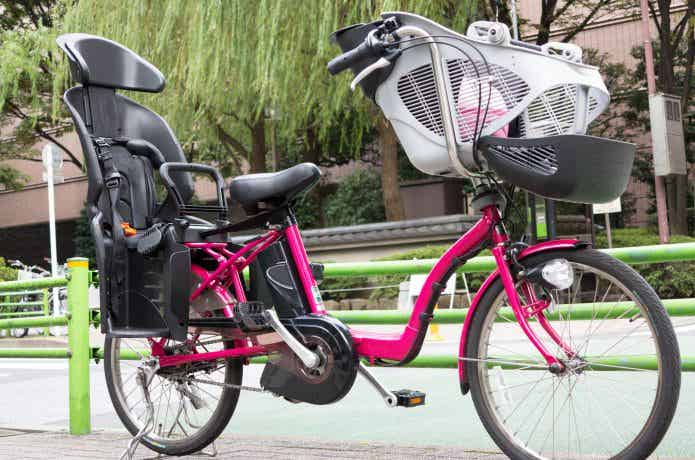 子どもの送迎がラクラク！「電動アシスト自転車」