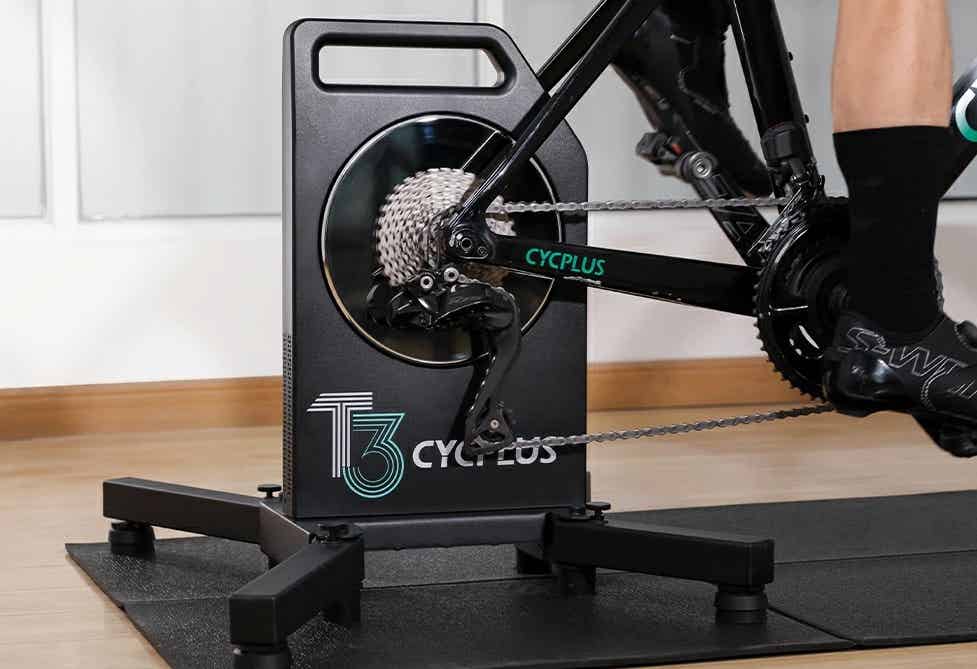 スマートトレーナーとクロスバイク