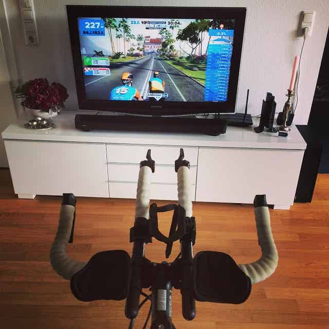「Zwift」などのレースやイベントに参戦