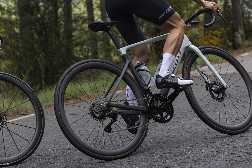 スコットロードバイクのサイクリング