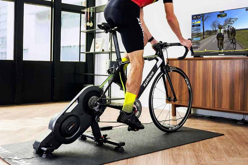 マンションでのスマートトレーナー使用