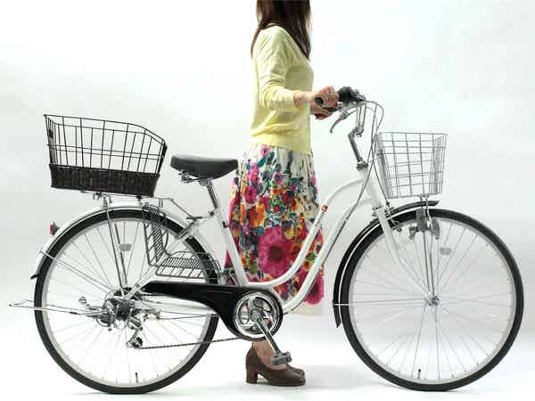 やっぱり便利な自転車のカゴ