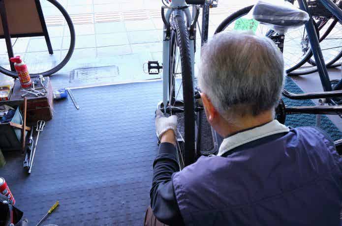不安な時は、自転車ショップにお願いしよう