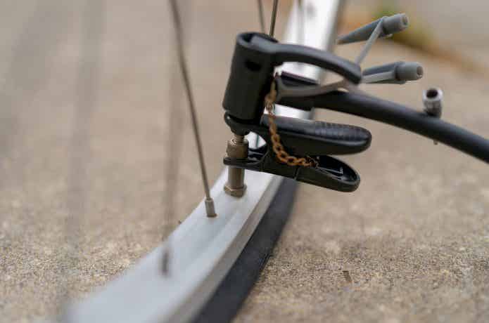 自転車のバルブの種類を確かめよう!