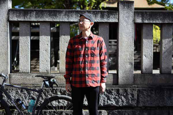 ネルシャツ・Bike&Camp shirt