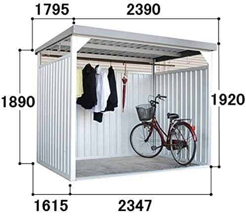 自転車　置き場　屋根