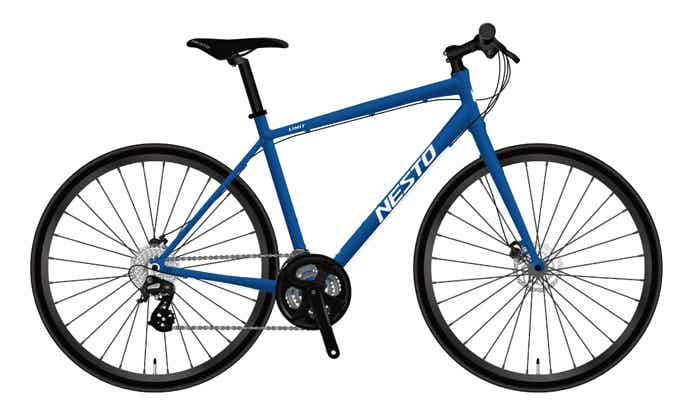 1日で200km走り切った、ネストのクロスバイク