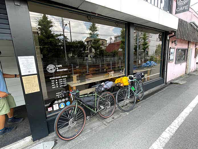 BICYCLE COFFEEに到着