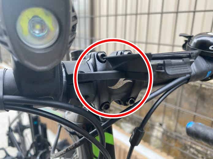ハンドル 角度調整 ロードバイク