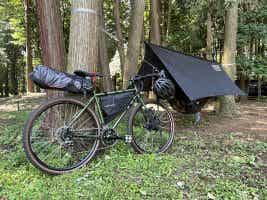 【都心から自走で行く】お手軽自転車ハンモックキャンプのすゝめ