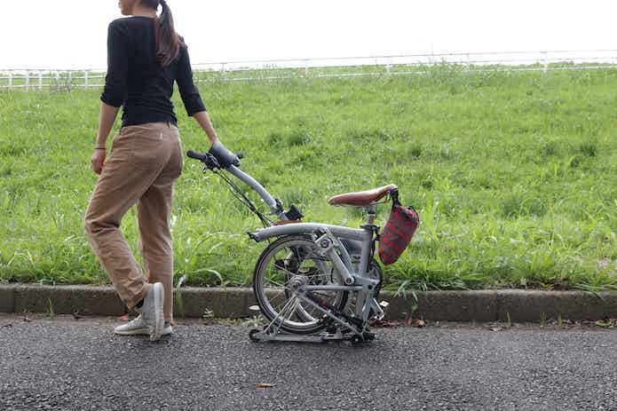 折り畳んだまま転がせるけど…注意！
