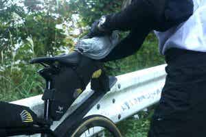 雨　バッグ　自転車