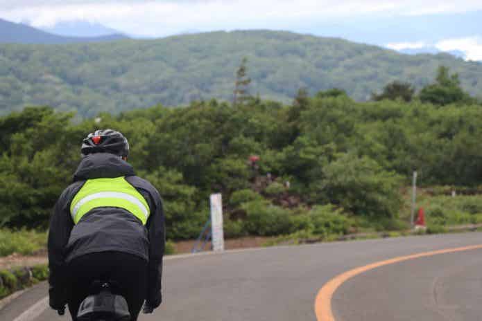 レイジャケット　自転車