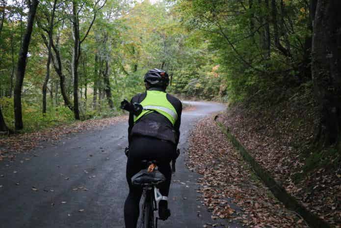 峠　走り方　自転車
