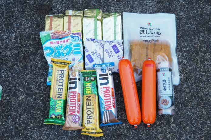 峠　持ち物　自転車
