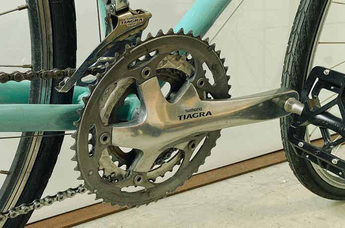 クランク　交換　自転車
