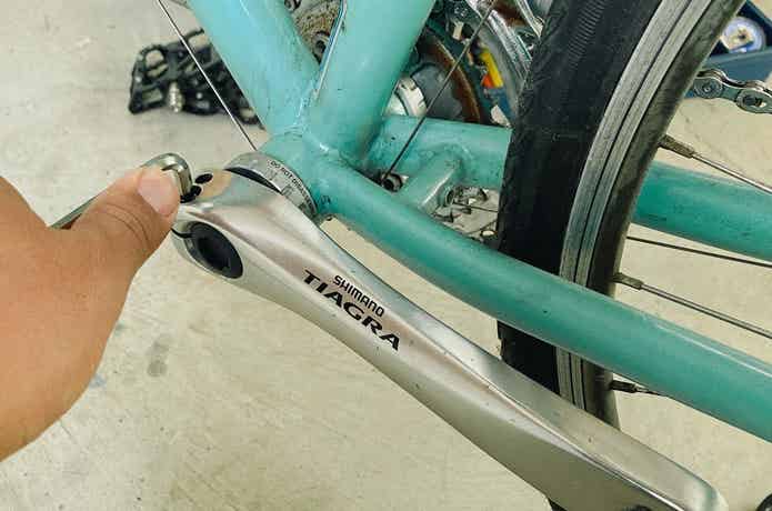クランク　交換　自転車