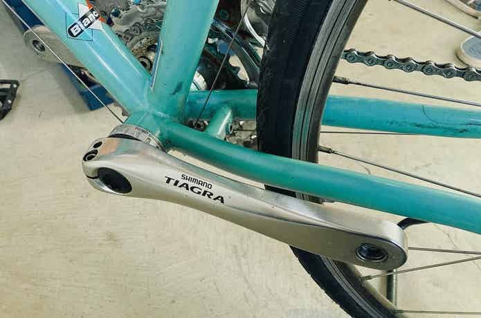 クランク　交換　自転車