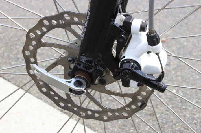 24インチマウンテンバイクのディスクブレーキ