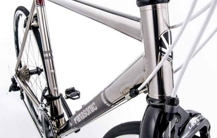チタン　パナソニック　自転車