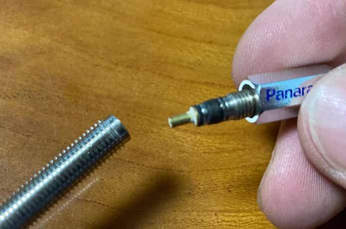 中継ぎタイプ 　バルブエクステンダー　取り付け方