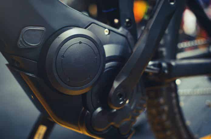 電動アシスト自転車　モーター