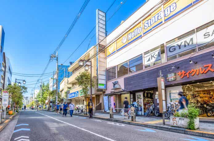 自転車ショップ　外観