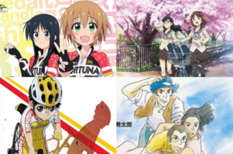 自転車のアニメ