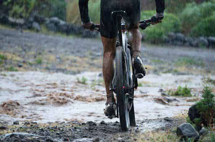 自転車　泥除け　雨