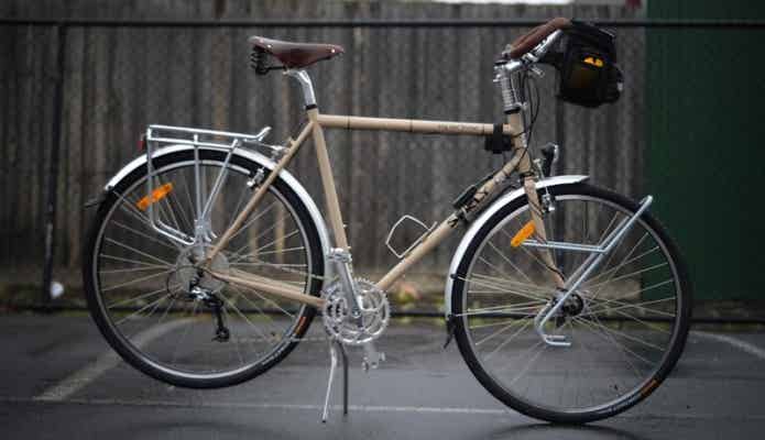 自転車　フルフェンダー