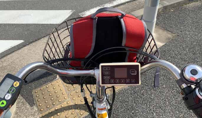 ダイチャリ 通勤　前かご　カバン