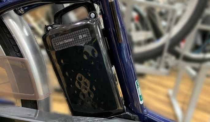 電動自転車　バッテリー
