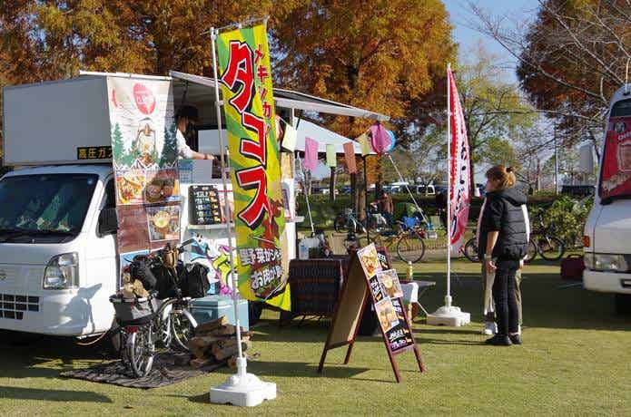 BIKE&CAMP イベント　フードトラック