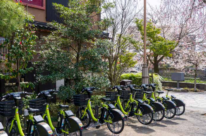 シェアサイクル ポート　桜