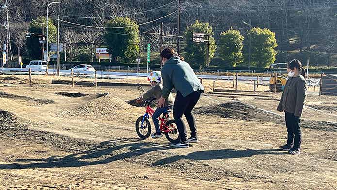 キッズバイクエリア