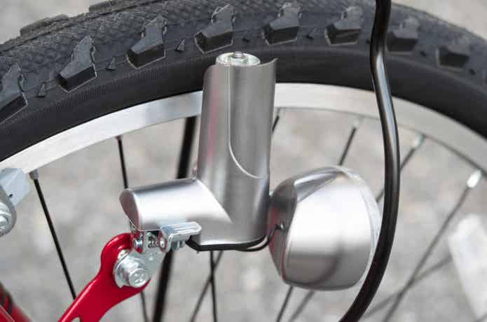 自転車のハブダイナモライト