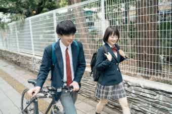 高校生の通学自転車