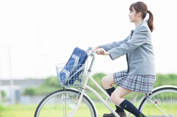 高校生 自転車