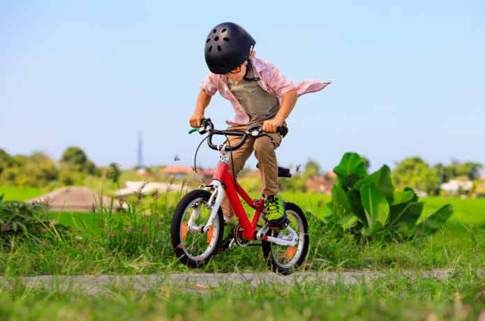 長距離移動に向いていないBMX