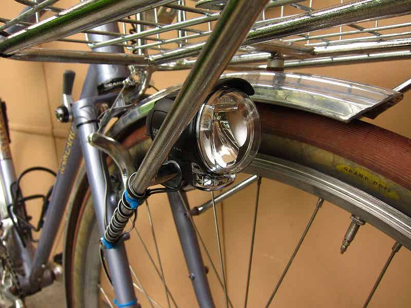 自転車のオートライト