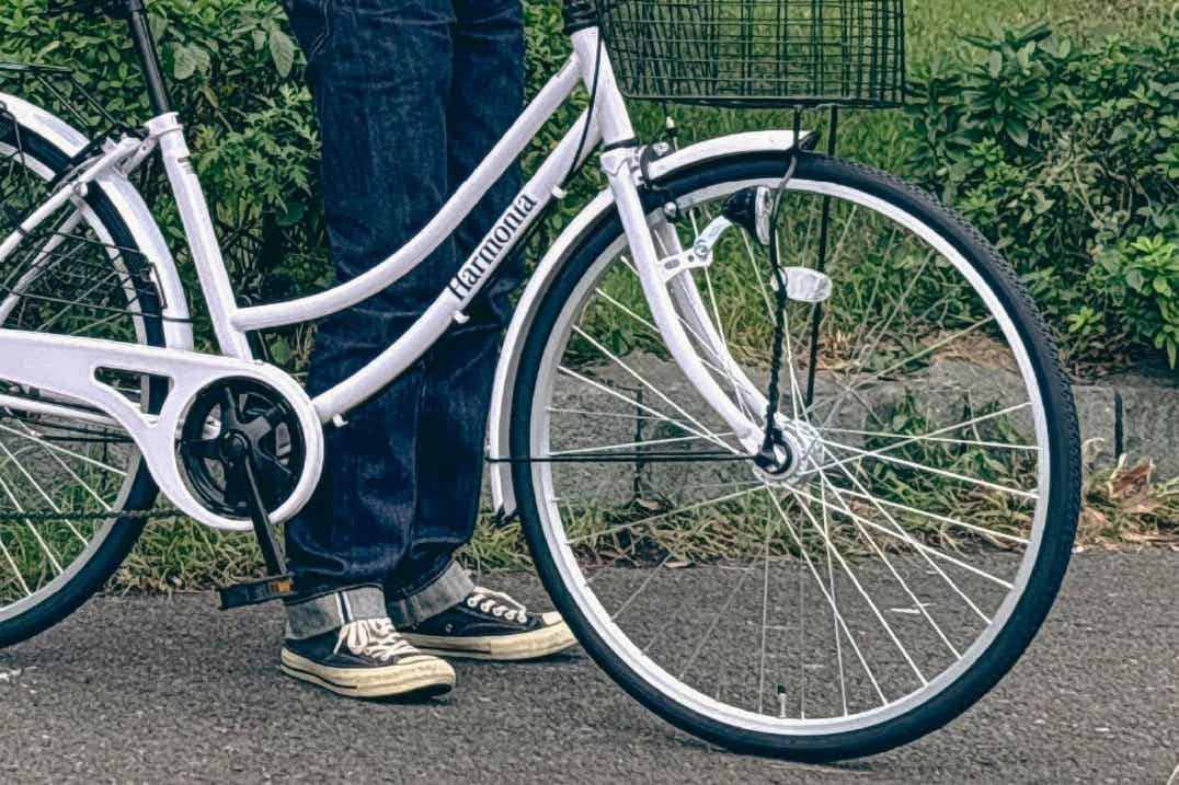 オートライト付き自転車