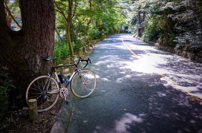 サイクリング 休憩