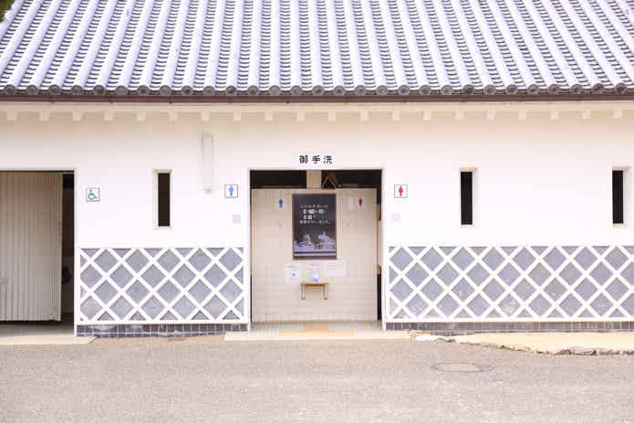 今治城のトイレ