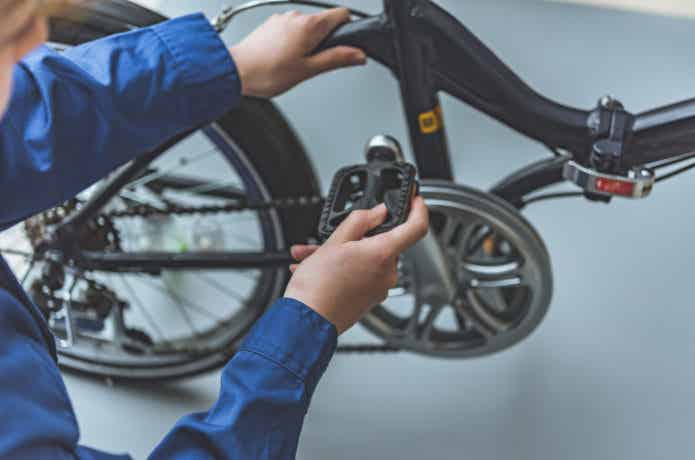 自転車 サビ取り