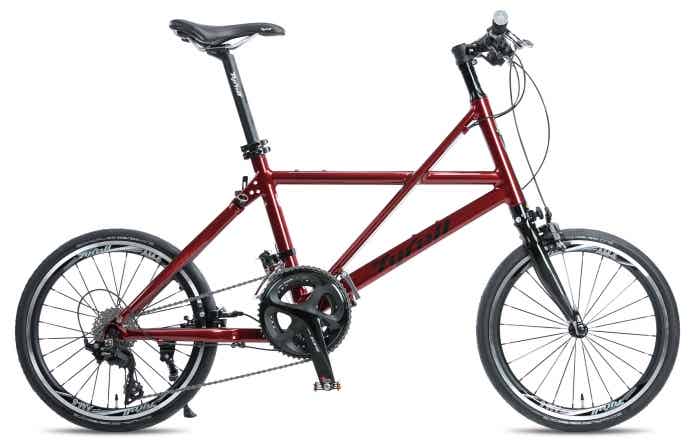 走行性能を兼ね備えた日本製折りたたみ自転車